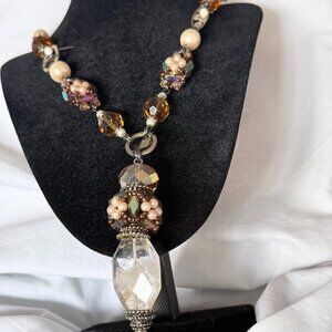 Beautiful Necklace with various jewels